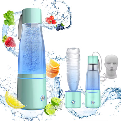 5000PPB Hydrogen Water Bottle 3 in 1 Hydrogen Water Bottle Generator Device SPE/PEM Molecular Hydrogen Rich Water Cup Maker