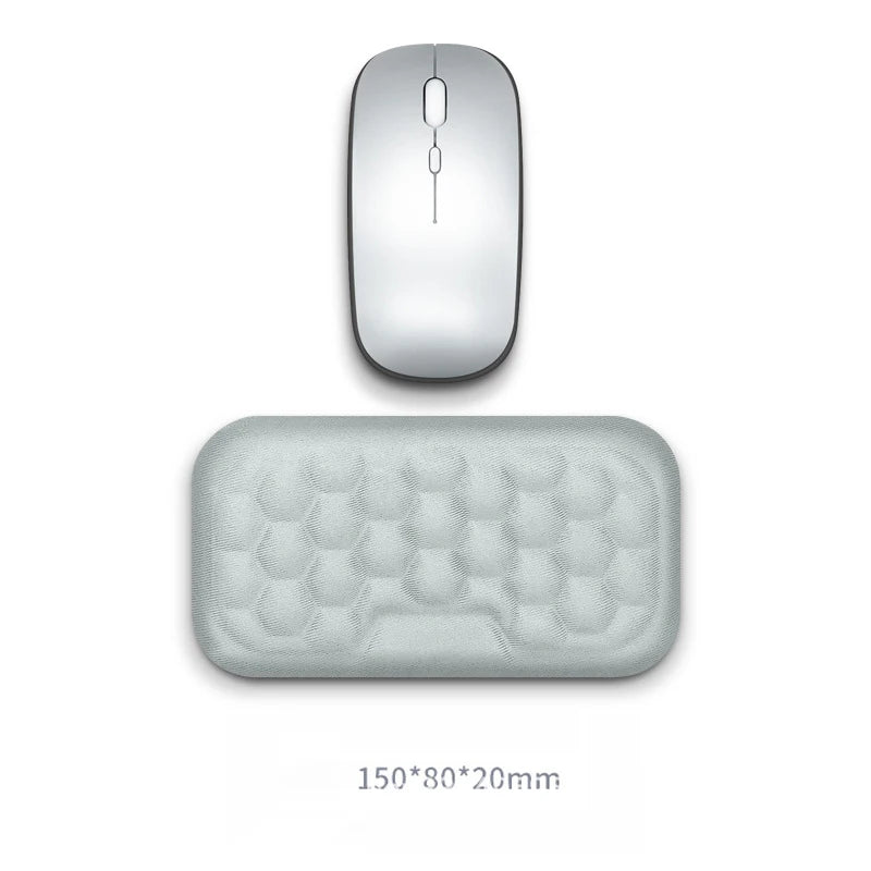 Keyboard Wrist Rest Memory Foam Keyboard Mouse Wrist Rest Ergonomic Design Wrist Pad for Computer Keyboard Laptop Wrist
